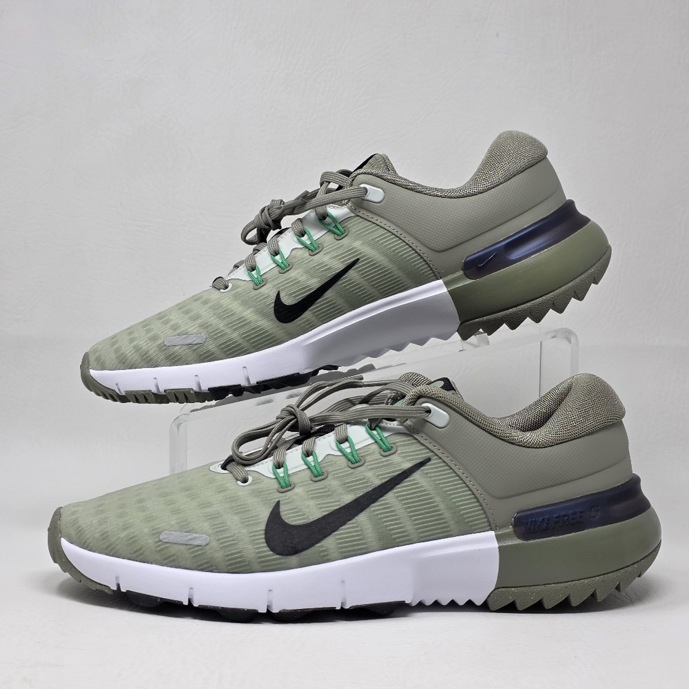 Nike Free Golf Next Nature Light Army Black Men Size 10 FN0332-300 B-GRADE New - Picture 3 of 10